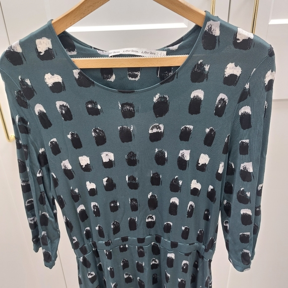 & other stories Size 12 eur 40 dark green dress - Picture 4 of 16